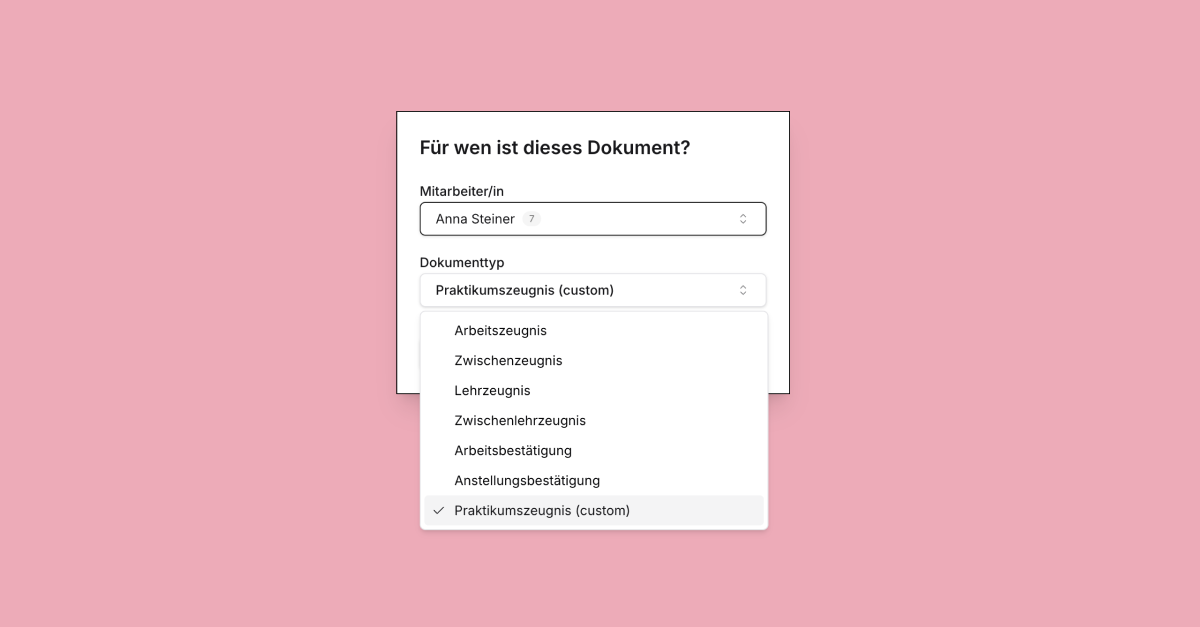 Praktikumszeugnis Erstellen